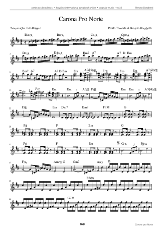 22607 Partitura - Carona Pro Norte - Acordeon