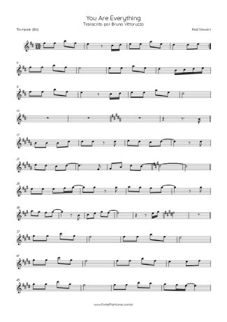 43836 Partitura - You Are Everything - Trompete
