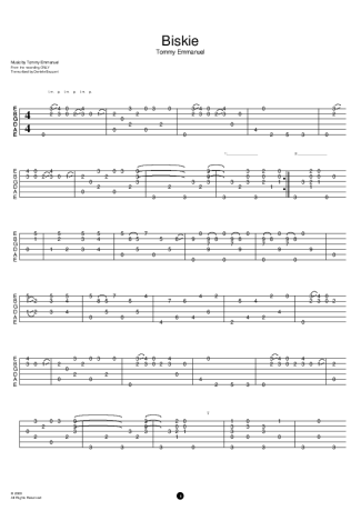 14898 Partitura - Biskie - Violão