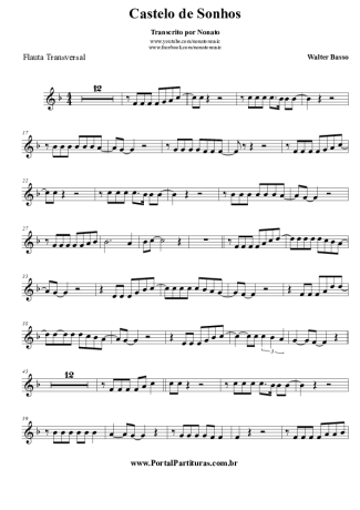 3210 Partitura - Castelo de Sonhos - Flauta Transversal