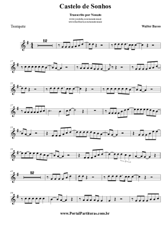 3180 Partitura - Castelo de Sonhos - Trompete