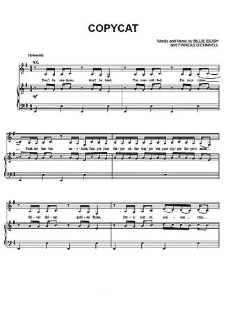 32240 Partitura - Copycat - Piano
