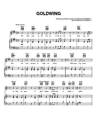 32242 Partitura - Goldwing - Piano