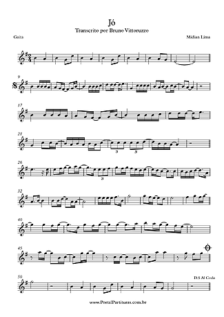 15788 Partitura - Jó - Gaita