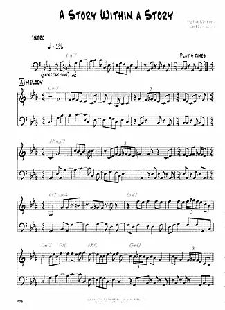 19245 Partitura - A Story Within A Story - Guitarra
