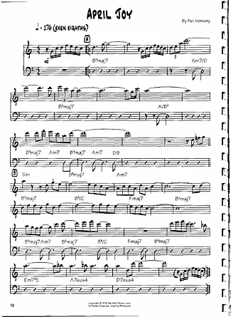 19252 Partitura - April Joy - Guitarra