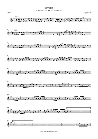 40949 Partitura - Tímida - Gaita