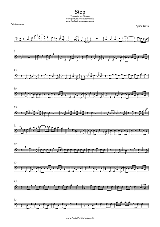25236 Partitura - Stop - Violoncelo