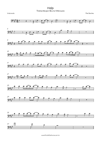 38177 Partitura - Help - Violoncelo