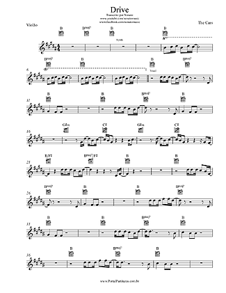 23049 Partitura - Drive - Violão