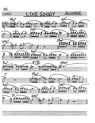 29517 Partitura - Like Sonny - Clarinete (Bb)
