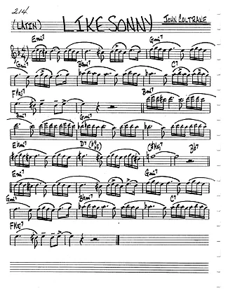 14134 Partitura - Like Sonny - Violino