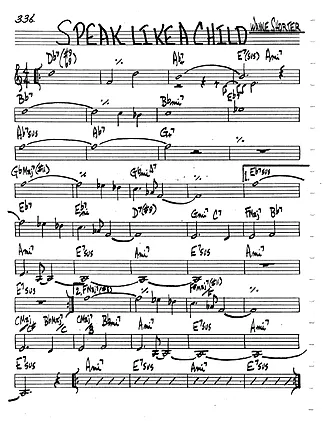 12960 Partitura - Speak Like A Child - Flauta Transversal