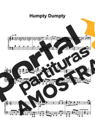 AJR Humpty Dumpty partitura para Piano