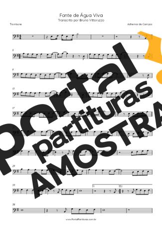 Adhemar de Campos  partitura para Trombone