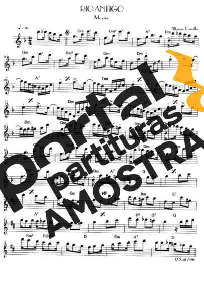 Altamiro Carrilho Rio Antigo partitura para Teclado