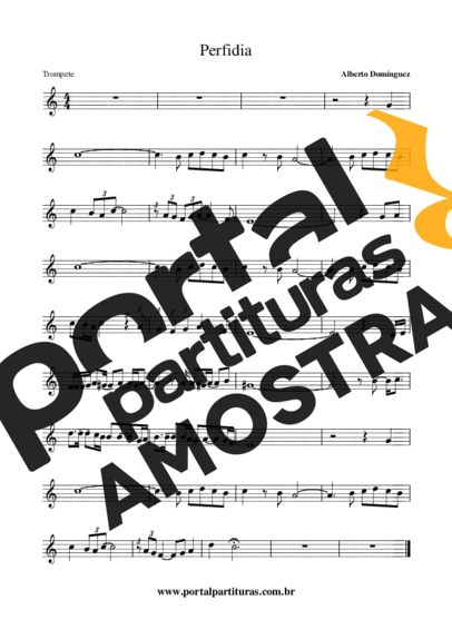 Altemar Dutra  partitura para Trompete