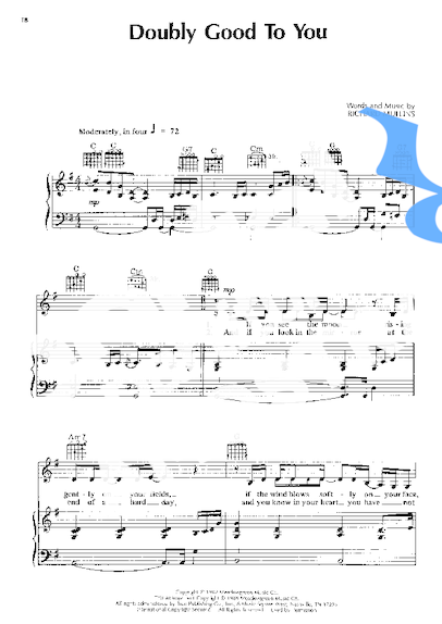 Amy Grant Doubly Good To You partitura para Piano