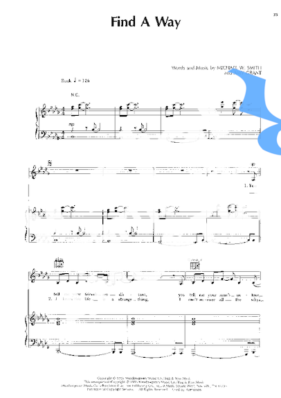 Amy Grant  partitura para Piano