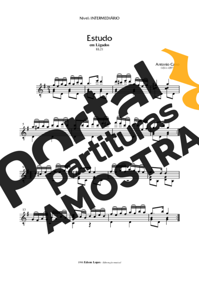Antonio Cano  partitura para Violão