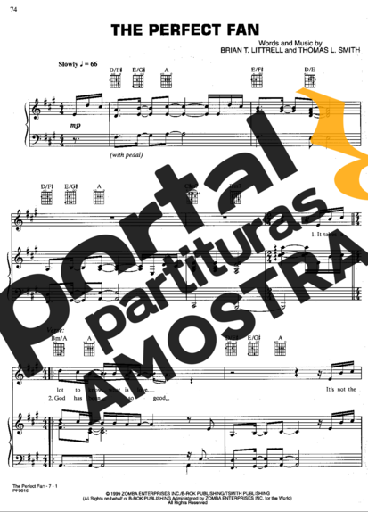 Backstreet Boys  partitura para Piano