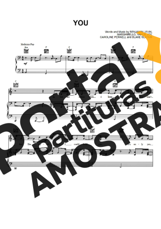 Benny Blanco  partitura para Piano