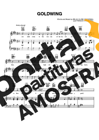 Billie Eilish Goldwing partitura para Piano