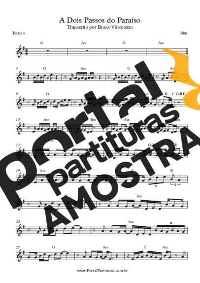 Blitz  partitura para Teclado