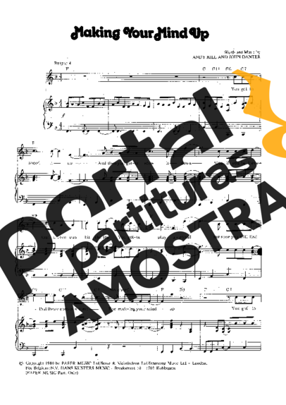 Bucks Fizz  partitura para Piano