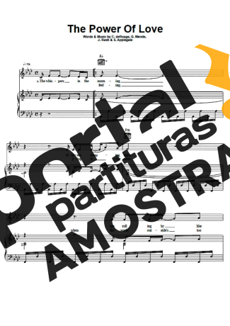 Celine Dion  partitura para Piano