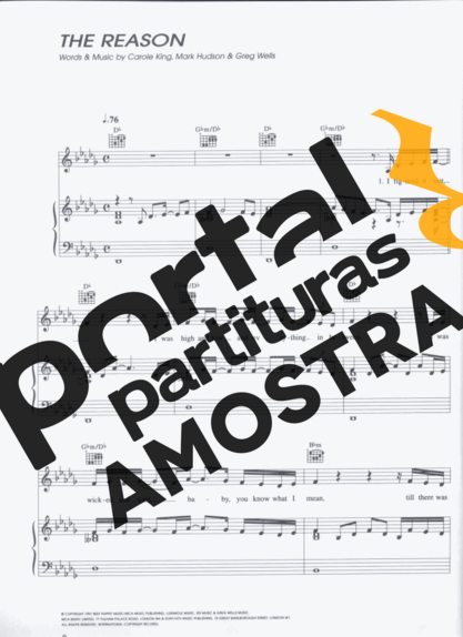 Céline Dion  partitura para Piano