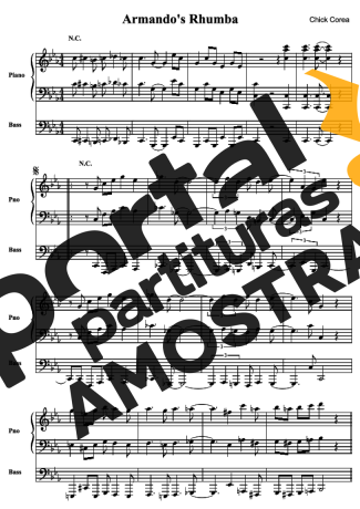 Chick Corea  partitura para Piano