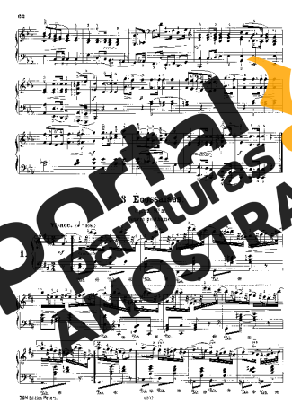 Chopin 3 Ecossaises Op.72 No.3 partitura para Piano