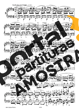 Chopin Étude 3 Op. 10 partitura para Piano