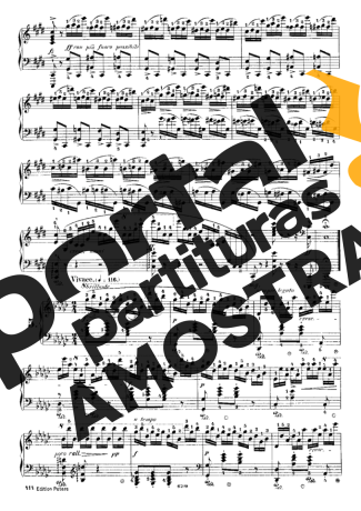 Chopin Étude 5 Op. 10 partitura para Piano