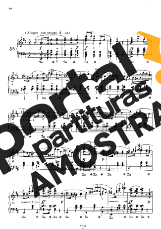 Chopin Mazurka In D Major B.71 partitura para Piano