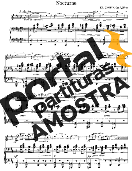 Chopin  partitura para Violino