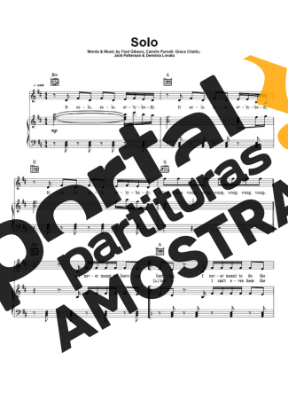 Clean Bandit feat Demi Lovato Solo partitura para Piano