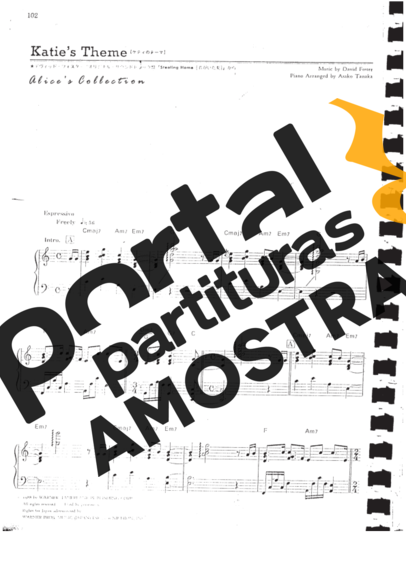 David Foster  partitura para Piano