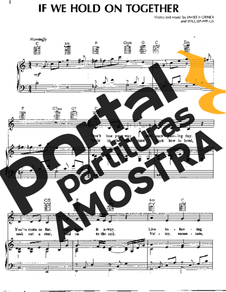 Diana Ross  partitura para Piano