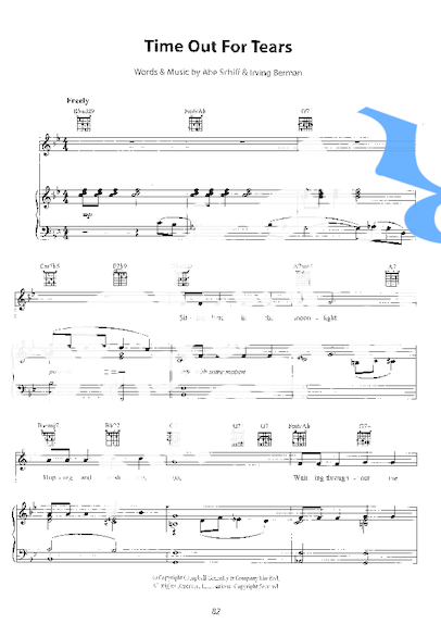 Dinah Washington  partitura para Piano