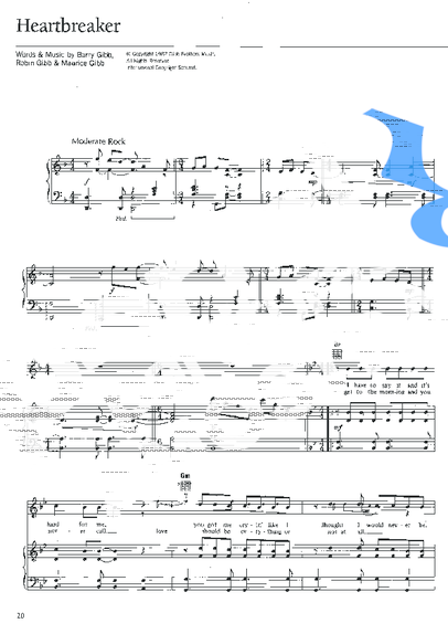 Dionne Warwick  partitura para Piano