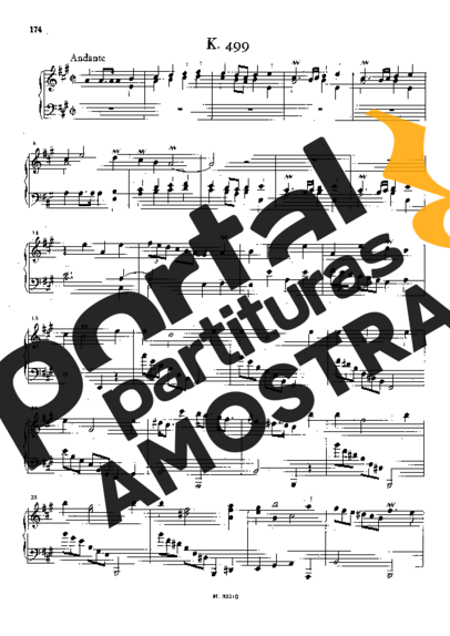 Domenico Scarlatti  partitura para Piano