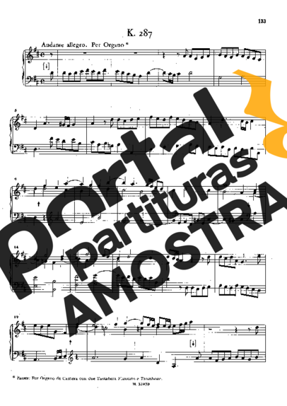 Domenico Scarlatti Keyboard Sonata In D Major K.287 partitura para Piano