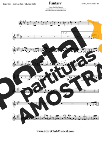 Earth Wind And Fire  partitura para Clarinete (Bb)