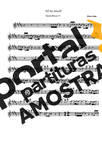 Elton John  partitura para Clarinete (Bb)