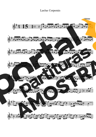 Emílio Santiago  partitura para Clarinete (Bb)