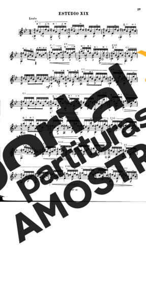 Fernando Sor  partitura para Violão