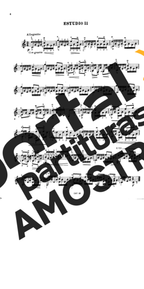 Fernando Sor  partitura para Violão