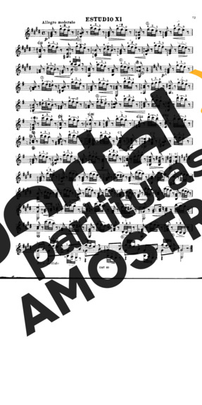 Fernando Sor  partitura para Violão